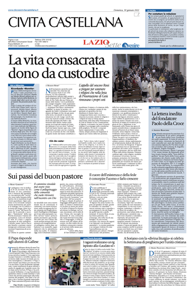 Avvenire - pagina diocesana del 30/01/2022